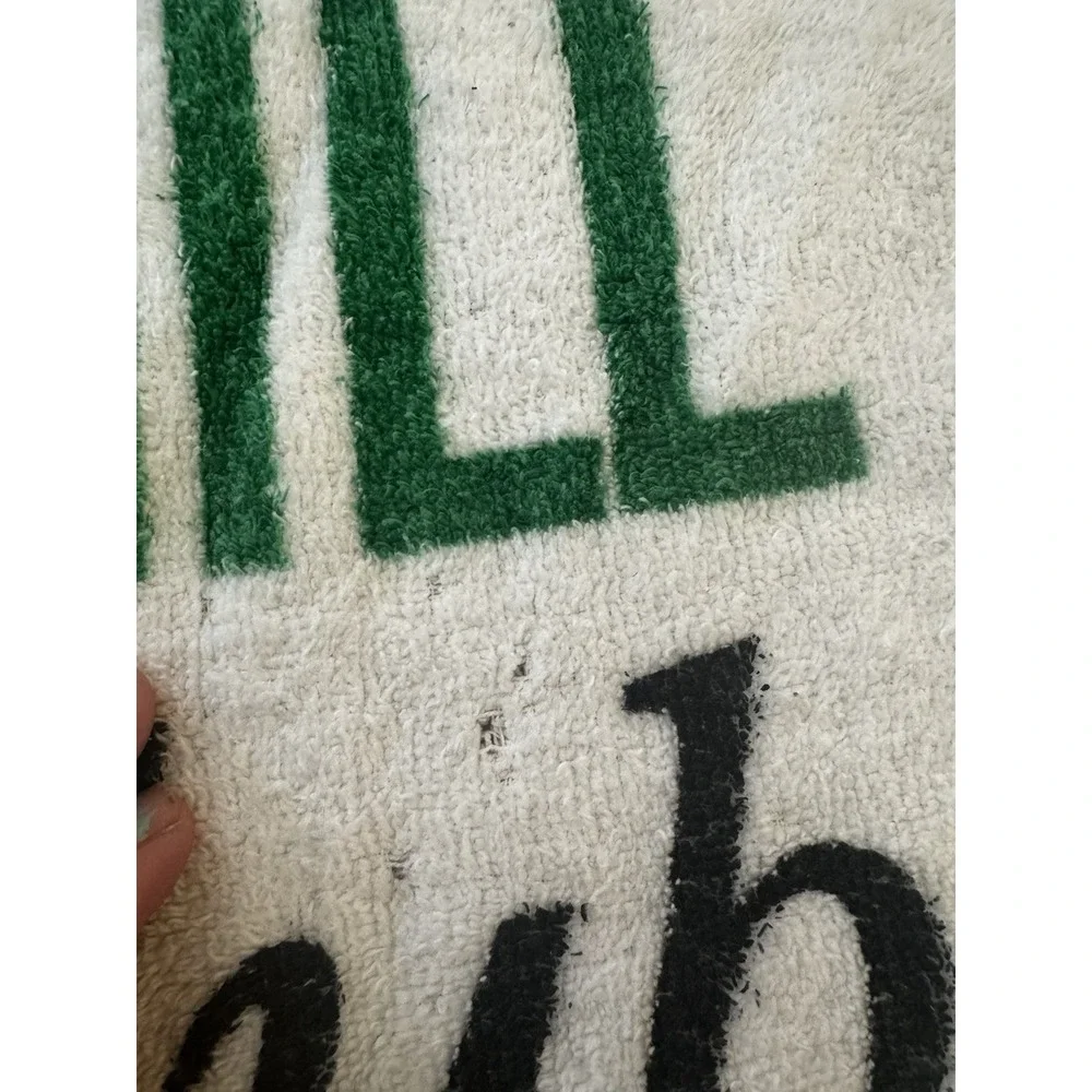 Vintage Meadow Mill Athletic Club USSRA 2004 Towel Squash Racket Baltimore‎ MD